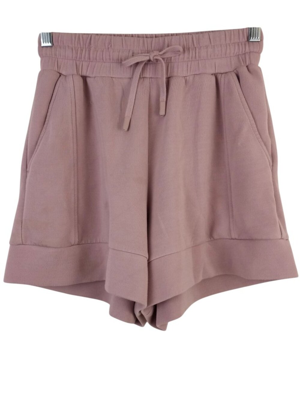 Varley Atrium High Rise Double Soft Shorts 4" Womens S Ice Mauve Purple